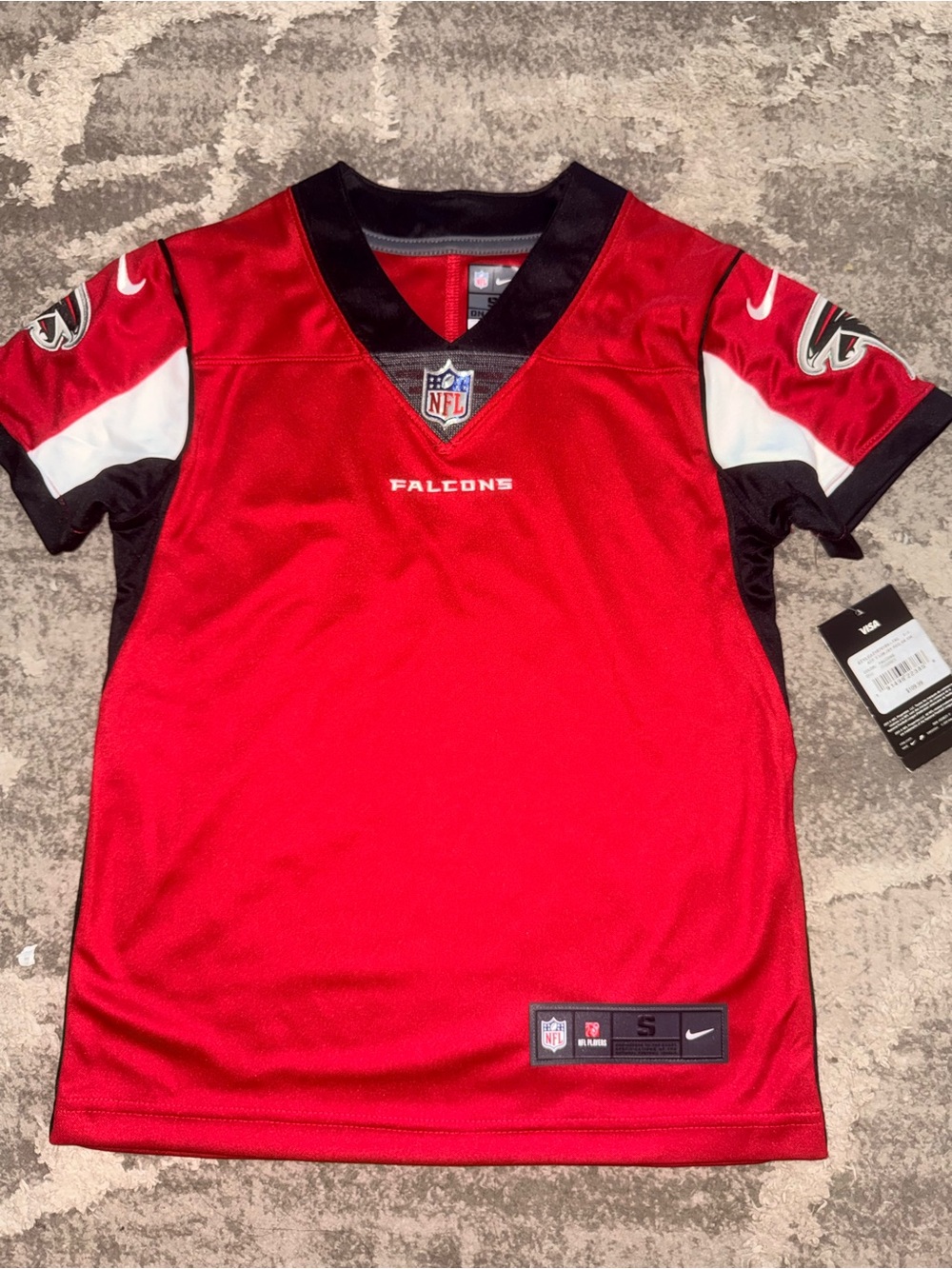 Nike Atlanta Falcons NFL On Field Blank Jersey Youth Small 8 NWT